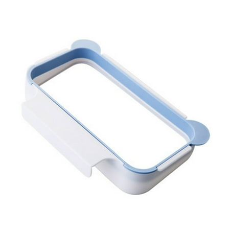 Hanging Kitchen Cabinets - Hanging Kitchen Cabinet Door Trash Rack Style Storage Garbage Bags