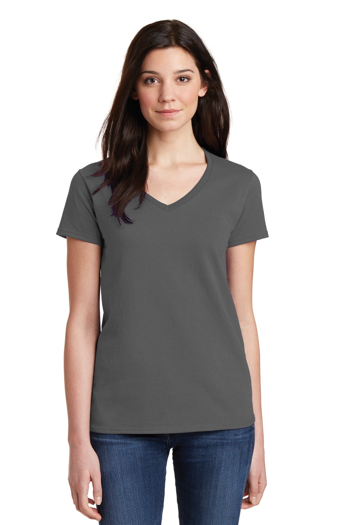 Gildan ladies v neck Clearance