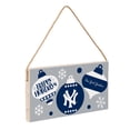 thumbnail image 2 of New York Yankees 6" x 11" Holiday Wood Wall Sign, 2 of 3
