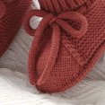 thumbnail image 3 of Dakaela Chaussons-Chaussettes pour Nouveau-Né Bébé Tricotés Garçons Filles Premiers Pas Bottes Souples pour Berceau Chaussons Chaussons d'Intérieur pour Bébé Rouges Taille 2,5, 3 of 7