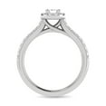 thumbnail image 4 of 14KT White Gold 1Ct.Tw. Diamond keyani Bridal Ring, 4 of 4