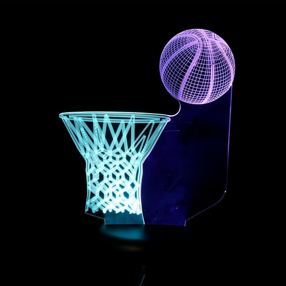 DRAFIDEEP Light Up Basketballs 1 Set 3D Design Led Technology For Home Decoration And Bedroom Lighting