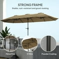 thumbnail image 5 of 13 ft. Extra Large Patio Umbrella, UPF30+ Double Umbrella Outdoor Patio with Easy Crank Handle, Vents for Garden, Pool, Lawn, 5 of 9