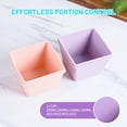 thumbnail image 5 of Micebay BPA-Free Silicone Freezer Molds with Base, Individual 8-Pack 1-Cup Portion Soup Cubes Freezer Tray with Lids for Food Storage, Oven & Dishwasher Safe, Silicone Freezer Containers for Meal Pre, 5 of 10