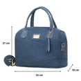 thumbnail image 3 of Bolso Yute De Mujer FANA Jordin Color Azul Original Mayoreo, M4035!!, 3 of 3