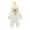 White, variant on Efsteb Fashion Cute Infant Newborn Baby Boys Girls Fleece Footie Snowsuit Hooded Jumpsuit Winter Warm Soft Comfy Long Sleeve Romper Jumpsuit Toddler Clothes Blue 3-6 Months