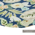 thumbnail image 4 of Greendale Home Fashions 18" x 18" Marlow Blue Floral Round Outdoor Chair Pad (Set of 2), 4 of 7