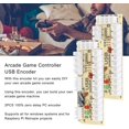 thumbnail image 3 of ZOUSSIQI QM070913 Game Controller USB Encoder Zero Delay Module for PC for MAME for Retropie, USB PC Encoder with Wire and 5 pin Joystick Cable, Double CA919-51110, 3 of 9