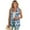 Blue Tie-Dye, variant on Uorisanigo White Polka Dots Women's Suit Vest with Pockets Open Front Blazer Vest for Women Size S Sleeveless Lightweight Waistcoat Vests Dressy