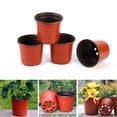 thumbnail image 3 of Macetas Inicio De Semillas Plantas De 6 Pulgadas Macetas De Vivero Plántulas Arrancador Ligero Flor Planta Contenedor Para Plantas Suculentas Planta En Maceta Flor 50Pcs Vogacara TO005254-02, 3 of 5