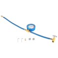 thumbnail image 3 of Kit de Recharge de Réfrigérateur R134A, Tuyau de Réfrigérant AC R134A, Valve de Perçage--Bleu Argent, 3 of 5