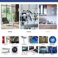 thumbnail image 3 of 1Roll (1.0" x 177" ) Double Sided Foam Tape, Heavy Duty Mounting 3MM Self-Adhesive Mounting Tape Indoor  Waterproof for Walls, Doors, Wood, Metals, Glass, Papers, 3 of 7