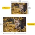 thumbnail image 4 of FREEAMG Jigsaw Puzzles for Adults 500 Pieces Dog Corgi On A Walk in Beautiful Autumn Forest Puzzle Buffalo Games, 4 of 6
