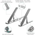thumbnail image 2 of Stillcool® Foldable Laptop Stand Non-slip Multi-angle PR Tablet iPad Aluminum Alloy Silver, 2 of 4