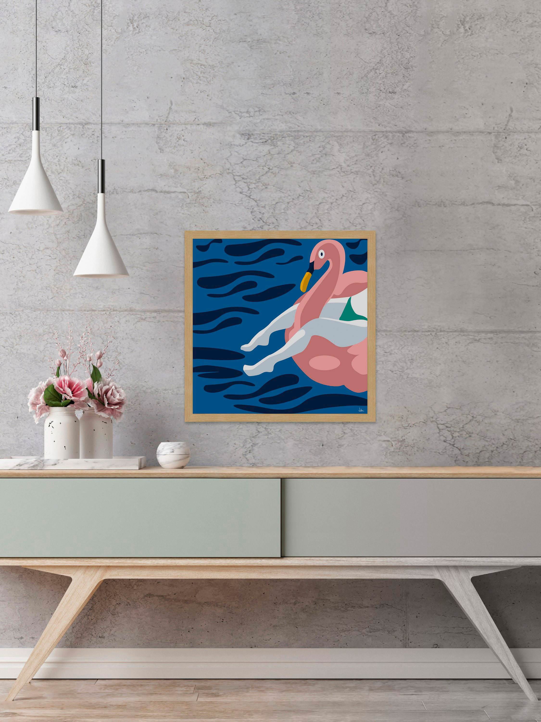 If You Love the Sun Framed Painting Print