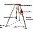 thumbnail image 3 of PreAsion Confined Space Tripod Kit 1800LBS Winch Emergency Rescue Tripod with a 10 Meter Fall Arrester, 3 of 9