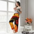 thumbnail image 5 of Sikiie Halloween Pumpkin Women’s Ultra-Soft Comfy Lounge Pants Sleepwear Comfy Lounge Pants Drawstring Sleep Bottoms with PocketsX-Large, 5 of 6