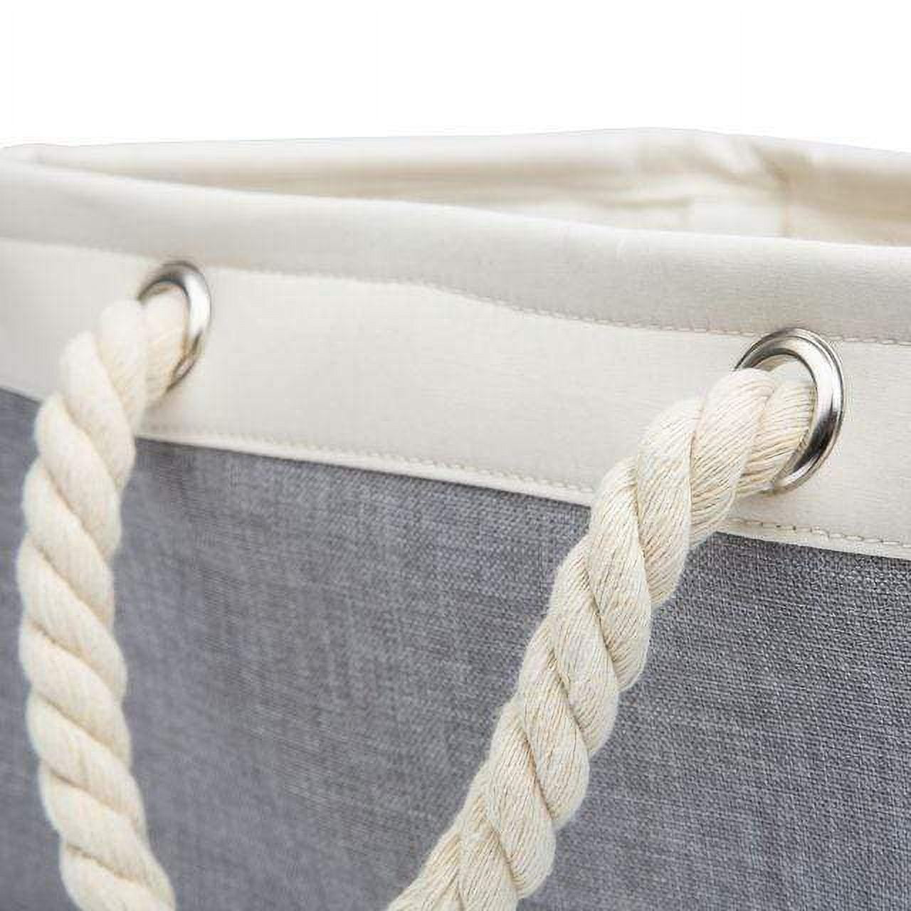 Canvas Caddy with rope handles