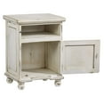 thumbnail image 3 of Progressive Furniture A709-69W Bedroom Nightstand, Antique White, 3 of 4