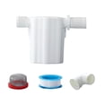 thumbnail image 2 of Bola flotante automática completa Entrada de agua duradera 1/2 "3/4" 1 '' Control de niveles de líquido de agua para piscinas Piezas de repuesto Accs , Lado interior Lado interior de 3/4inch CUTICAT Control de niveles de flotador, 2 of 8