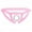 Pink, variant on Intimates Men's Fashion Sretch T-back Micro Thong Briefs Underwear