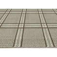 thumbnail image 2 of Milliken Imagine Area Rug PANE PLAID JUTE Pane Plaid Jute Plaid Boxes 10 9 x 13 2 Rectangle, 2 of 2
