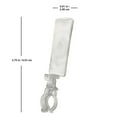 thumbnail image 2 of Simple Living Solution's Max Pro Sticky Clips 15-Count Seasonal Light Strand Adhesive Plastic Clips - Clear, 2 of 8