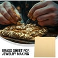 thumbnail image 3 of SHOWERORO Brass Plates Engraved For Creative Projects Golden Brass Plate 1Set, 3 of 8