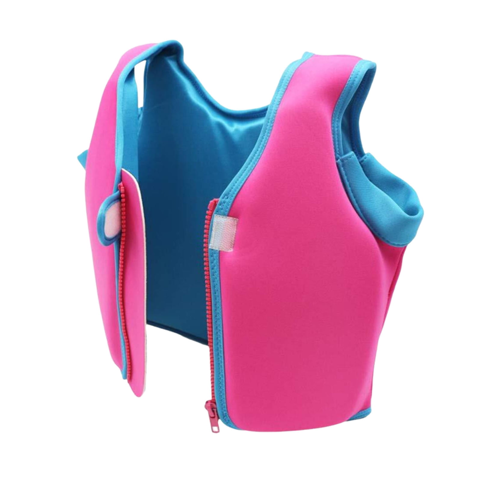 DZQMTKX Children Life Vest Swim Vest Kids Floatation Vest Toddler Swim Jacket with Secure Zipper and Safety Buckle, Water Buoyancy Aid for Pool Beach Lake
