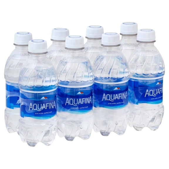 Aquafina Purified Drinking Water 12 oz Bottles 8 pk
