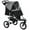 Grey, variant on PawHut Pet Stroller with 3 Wheels for Small and Medium Dogs, Grey