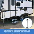 thumbnail image 3 of Historyli RV Slide Out Support Jacks, Set of 2, 10,000lb Heavy Duty, Adjustable 21"-34", for Campers, RVs, 3 of 8