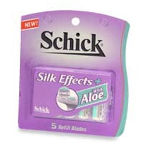Schick Silk Effects Plus - 5 Refill Blades