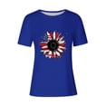 thumbnail image 4 of Mareep Blouse pour Femmes P-3 TG Mode Chandail Décontracté Imprimé Manches Courtes Col Rond Hauts pour Dames Liquidation Cadeau, 4 of 4