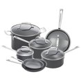 thumbnail image 1 of Emeril Lagasse 62920 Nonstick Hard Anodized Covered 12 Piece Cookware Set, Gray, 1 of 12