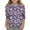 #0040-Purple, variant on Favoffer Kids' Camouflage Print 3/4 Sleeve Top, Trendy Casual Round Neck Shirt for Casual Outings Adventure Play , 3-12Y