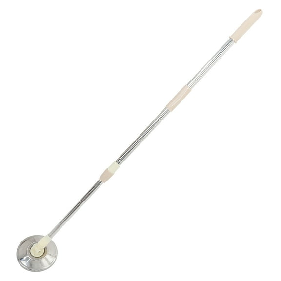 Handle Replacement Mop Replace Handle Rotating Household Mop Stick with Plastic Disc for Floor Cleaning Mopping Accessories Khaki