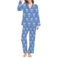 thumbnail image 2 of BILIKEYU Women's Leisure Loose Imitation Pajama Set, Lounge Sets for Women, Fleece Pajamas Women, Womens Loungewear Set, 2 of 3