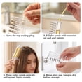 thumbnail image 5 of Refillable Scalp Oil Applicator Comb, Leak-Proof Hair Oil Dispenser with Massage Comb – Ergonomic Root Applicator for Precise Serum Delivery,, 5 of 7