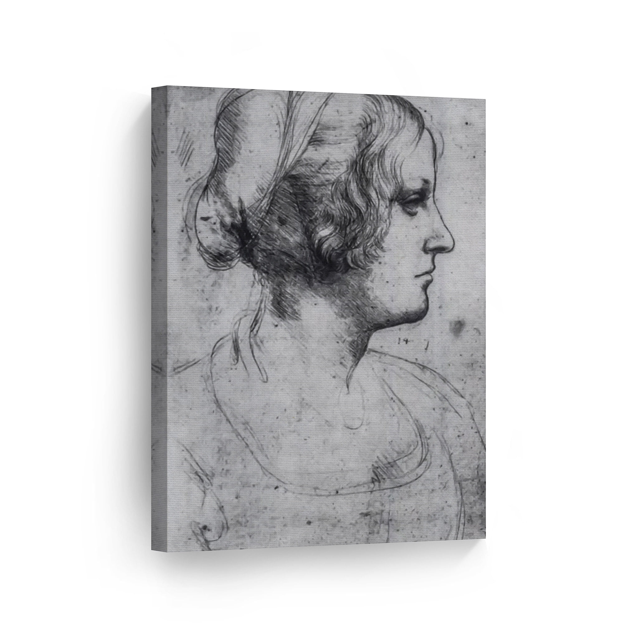 Smile Art Design Gallerani Drawing By Leonardo Da Vinci Canvas Wall Art Canvas Print Famous Art Painting Reproduction Fine Art Home Decor Made In Usa 40x30 Walmart Com Walmart Com