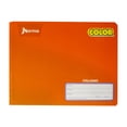 thumbnail image 1 of Cuaderno Norma Color Cosido Italiano Cuadro Grande 100 Hojas Naranja, 1 of 4