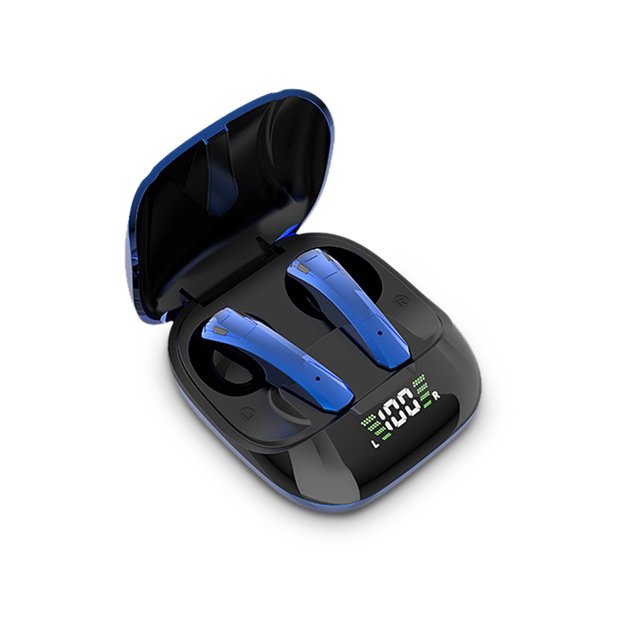 Auriculares TWS inalámbricos compatibles con Bluetooth V5.0 IPX5 Auriculares estéreo impermeables Auriculares portátiles, azul 1 par Inevent EL005021-03B