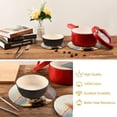 thumbnail image 6 of SKYSONIC Cute Squirrel Autumn Pot Holders Trivets, 2 Pcs Heat Resistant Trivets,Fall Forest Animal Cotton Thread Weave Mats for Hot Pads Pans Pot Bowl Teapot for Kitchen Decor, 6 of 7