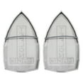 thumbnail image 1 of Unique Bargains Iron Cover Non Stick Iron Shoe Aluminum Electric Iron Assistant Tool 210x122mm 2 Pack, 1 of 6