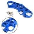 thumbnail image 2 of Lowering Triple Tree Front Upper Top Clamp for SUZUKI GSXR 600 750 1000 Blue, 2 of 10