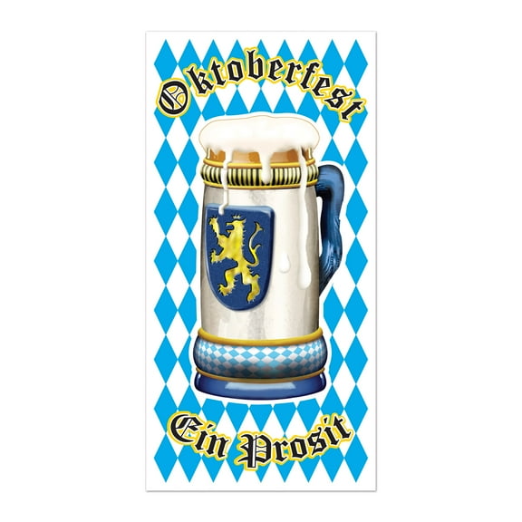 Oktoberfest Door Cover, 5' x 30", (2/Pkg)