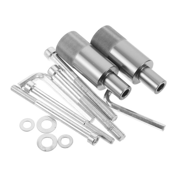 Alasum 1 Pair Motorcycle Spotlight Mount Brackets Grey for Electric Scooter and Atv Light Bar Mount