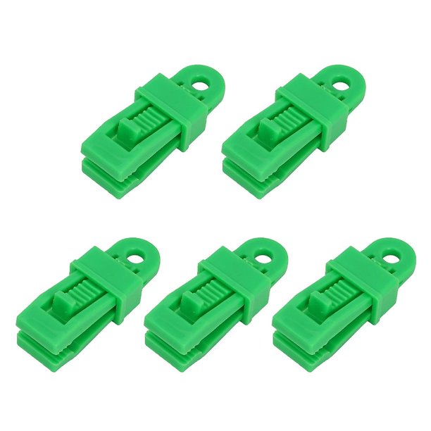 Clip para toldos, Clip para lona, hebilla de cuerda de viento portátil, 5 uds.
