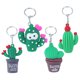 thumbnail image 2 of Llavero con forma de Cactus, colgante para bolso, accesorio para llave de coche (estilo aleatorio), 4 Uds., 2 of 8