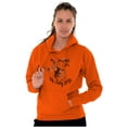 thumbnail image 3 of Betty Boop Halloween Flying Witch Hoodie Sweatshirt Women Brisco Brands S, 3 of 5